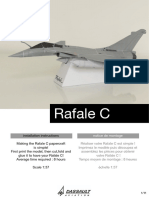 Papercraft Rafale-C Notice Montage 05