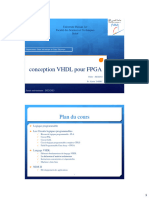 CONCEPTION VHDL POUR FPGA