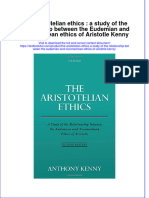 Download textbook The Aristotelian Ethics A Study Of The Relationship Between The Eudemian And Nicomachean Ethics Of Aristotle Kenny ebook all chapter pdf 