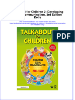 Full Chapter Talkabout For Children 2 Developing Social Communication 3Rd Edition Kelly PDF