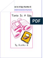 Full Chapter Tania Is A Spy Kanika G PDF