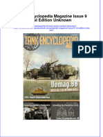Full Chapter Tank Encyclopedia Magazine Issue 9 1St Edition Unknown PDF