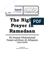 En Night Prayer in Ramadan