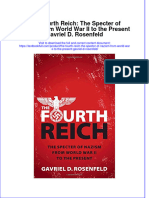 Textbook The Fourth Reich The Specter of Nazism From World War Ii To The Present Gavriel D Rosenfeld Ebook All Chapter PDF