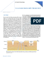 CHƯƠNG 11 KẾT HỢP PEEL DA VÀ LĂN KIM TRONG ĐIỀU TRỊ SẸO MỤN Bs. Trần Dao 1