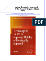 PDF Technological Trends in Improved Mobility of The Visually Impaired Sara Paiva Ebook Full Chapter