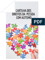 Cartilha Dos Direitos Da Pessoa Com Autismo