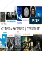 CIUDAD = SOCIEDAD + TERRITORIO