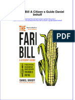 PDF The Farm Bill A Citizen S Guide Daniel Imhoff Ebook Full Chapter