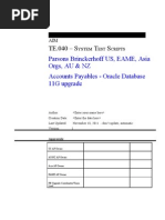 AP Test Script Template