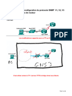 Configuring SNMP Sur Routeur - GNS3 Version3