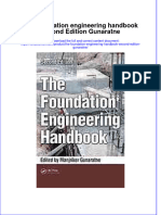 PDF The Foundation Engineering Handbook Second Edition Gunaratne Ebook Full Chapter