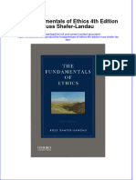 PDF The Fundamentals of Ethics 4Th Edition Russ Shafer Landau Ebook Full Chapter