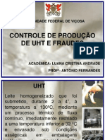 Detecção de fraudes no leite UHT