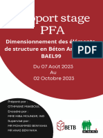 Rapport de Stage PFA BETB 2023