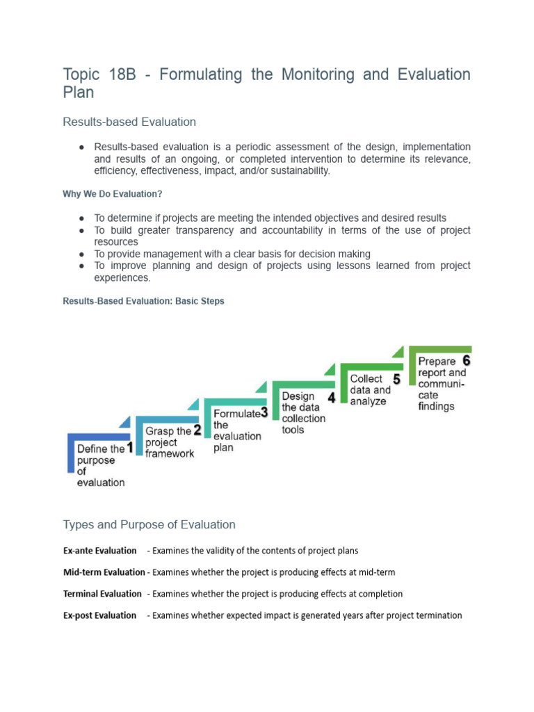 Results-Based Evaluation Framework | PDF | Evaluation | Cognition
