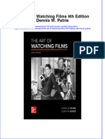 PDF The Art of Watching Films 9Th Edition Dennis W Petrie Ebook Full Chapter