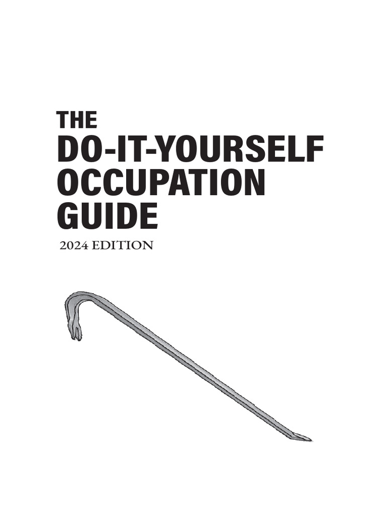 2024 Do-It-Yourself Occupation Guide | PDF | Telephone | Door