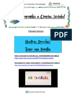 Actividades CS SS - La Familia - 1° Grado