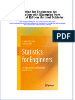 Full Chapter Statistics For Engineers An Introduction With Examples From Practice 1St Edition Hartmut Schiefer PDF