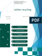 Recyclage Des Bouteilles en Plastique