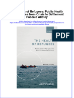 PDF The Health of Refugees Public Health Perspectives From Crisis To Settlement Pascale Allotey Ebook Full Chapter