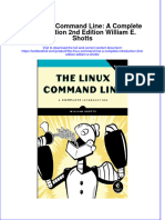 Textbook The Linux Command Line A Complete Introduction 2Nd Edition William E Shotts Ebook All Chapter PDF