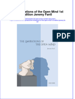 Download textbook The Limitations Of The Open Mind 1St Edition Jeremy Fantl ebook all chapter pdf 