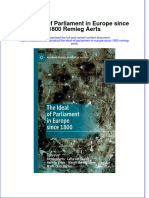 PDF The Ideal of Parliament in Europe Since 1800 Remieg Aerts Ebook Full Chapter