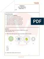 ICSE Sample Papers for Class 8 Chemistry Paper 2 (2023-24)