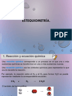 Estequiometria y Reaccion Quimica Utt