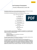 Radiation Processing of Fluoropolymers