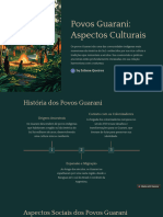 Povos Guarani: Aspectos Culturais: by Juliana Queiroz