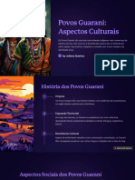 Povos Guarani: Aspectos Culturais: by Juliana Queiroz