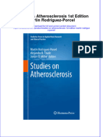 Textbook Studies On Atherosclerosis 1St Edition Martin Rodriguez Porcel Ebook All Chapter PDF