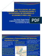 Exp Desarrollo Economico Lima