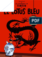 Hergé Tintin Le Lotus Bleu