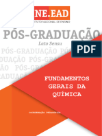 Fundamentos Gerais Da Química: Coordenação Pedagógica