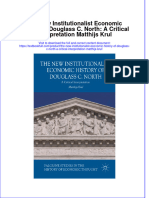 Textbook The New Institutionalist Economic History of Douglass C North A Critical Interpretation Matthijs Krul Ebook All Chapter PDF
