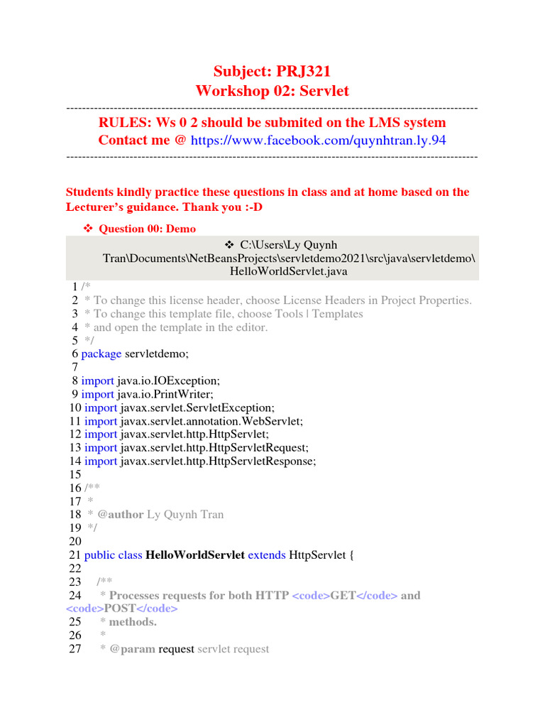 Workshop 02 | PDF | Computer Engineering | Java Platform