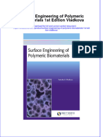 Full Chapter Surface Engineering of Polymeric Biomaterials 1St Edition Vladkova PDF