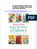 PDF Step by Step Kids Birthday Cakes Over 50 Fabulous Cakes Cupcakes and Cake Pops Karen Sullivan Ebook Full Chapter