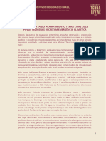 Carta Povos Indígenas Decretam Emergencia Climática