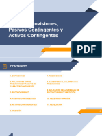 Presentación - NIC 37 Provisiones, Pasivos contingentes y Activos Contingentes