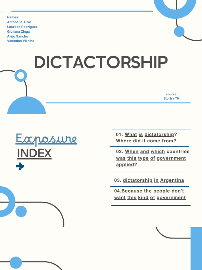 Understanding Dictatorships | PDF | Augusto Pinochet | Human Rights