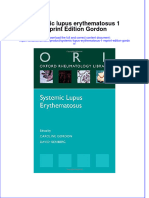 Textbook Systemic Lupus Erythematosus 1 Reprint Edition Gordon Ebook All Chapter PDF