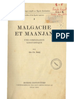 Dahl, Otto Christian. 1951. Malgache et maanjan