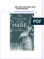 PDF The Private Life of The Hare John Lewis Stempel Ebook Full Chapter