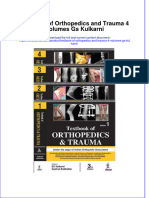 Textbook Textbook of Orthopedics and Trauma 4 Volumes Gs Kulkarni Ebook All Chapter PDF
