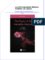 PDF The Physics of The Interstellar Medium 3Rd Edition J E Dyson Ebook Full Chapter